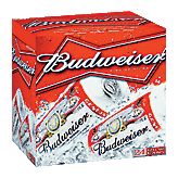 Budweiser Beer 12 Oz Stock, WWII Vets Left Picture
